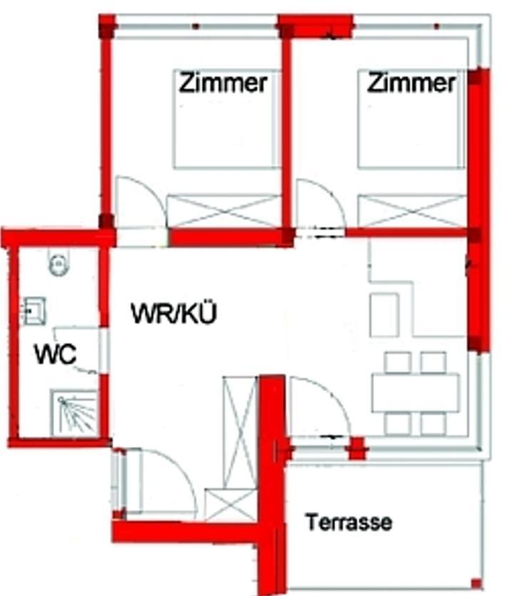 Apartamento Haus Raggl Landeck Exterior foto